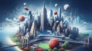 New York ghi nhận kỷ lục mới về cá cược thể thao di động trong năm tài chính 2024-25